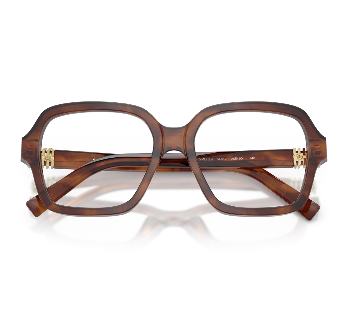 Gafas Acetato Striped Tobacco