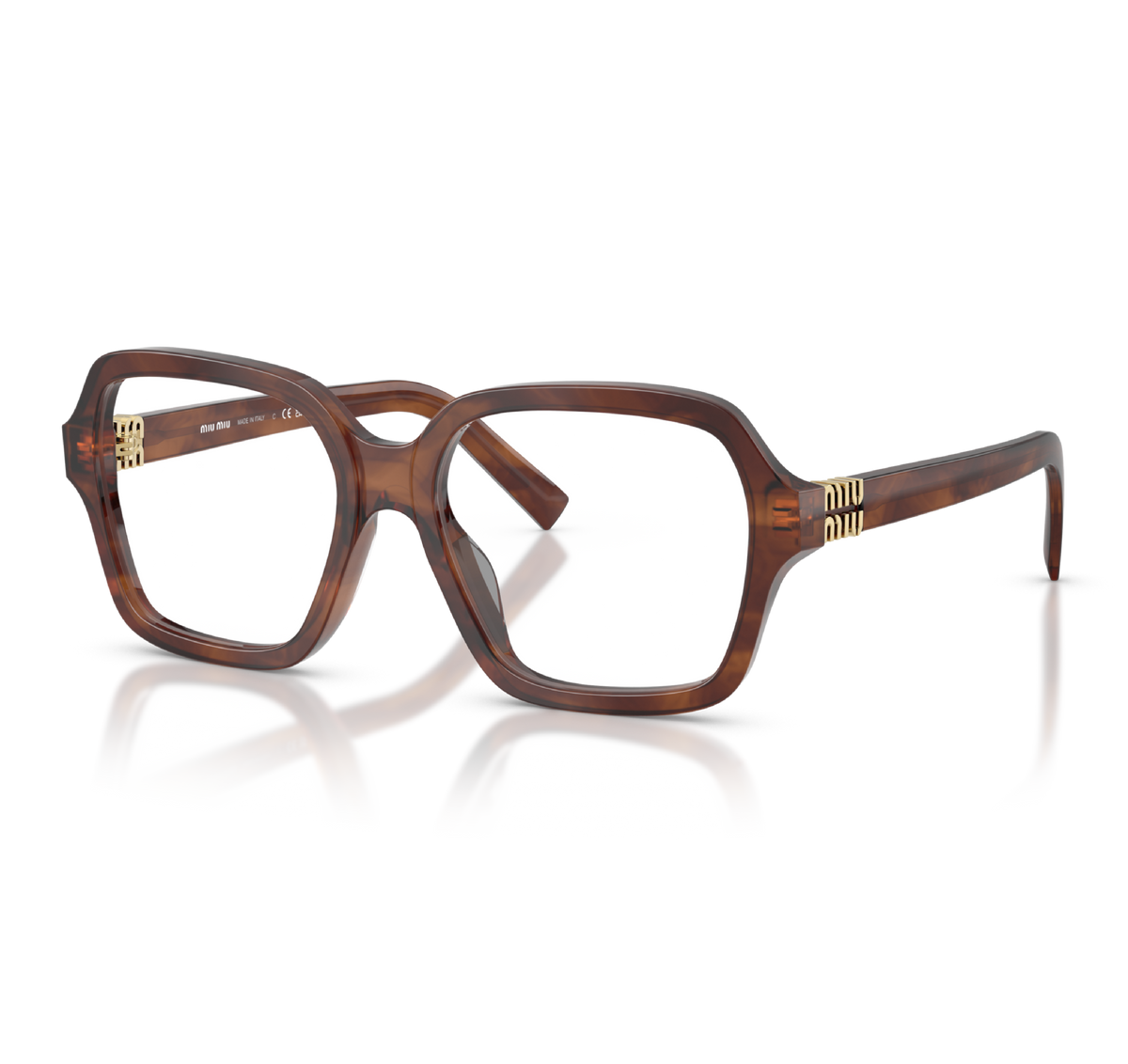 Gafas Acetato Striped Tobacco