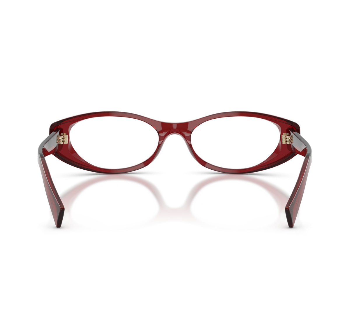 Gafas Acetato Transparent Red