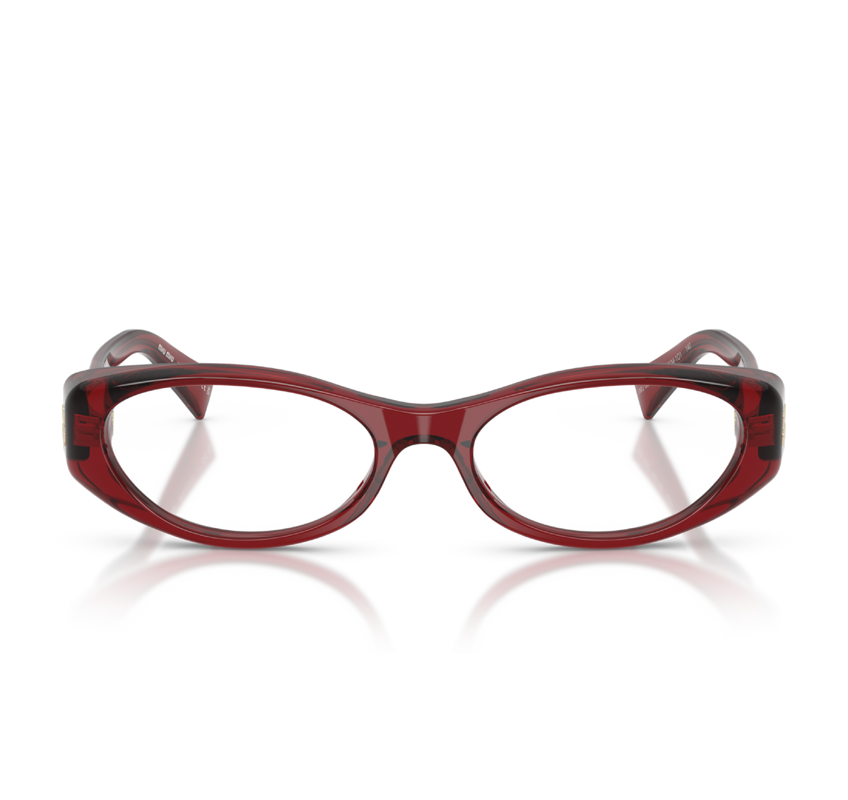 Gafas Acetato Transparent Red