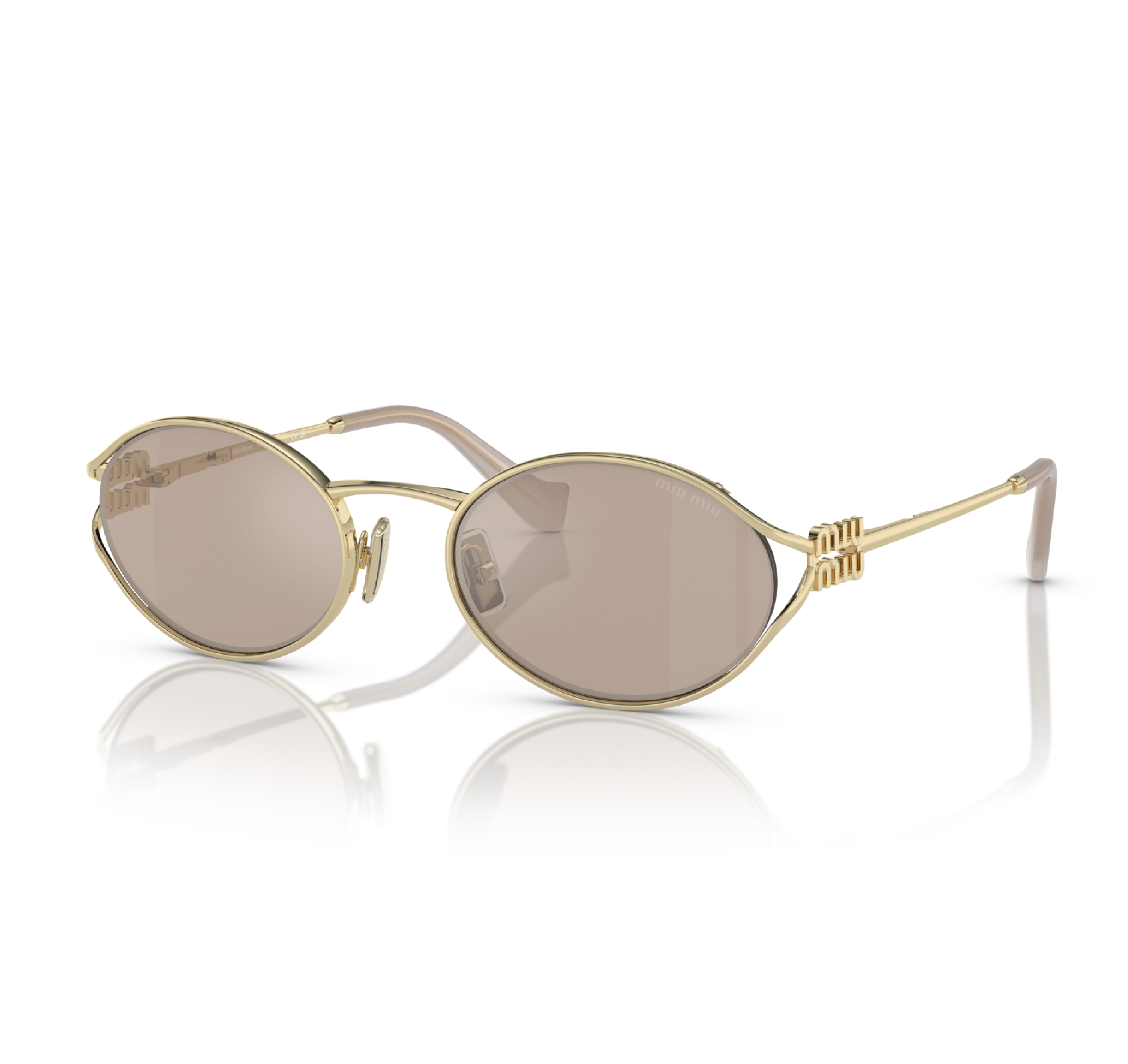 Gafas Metal Pale Gold
