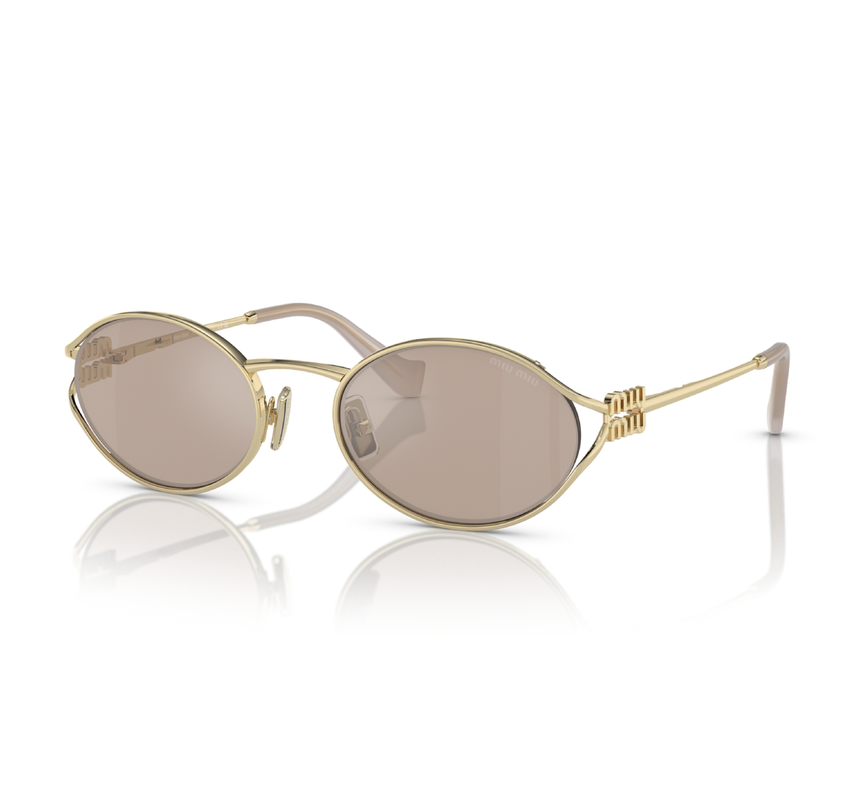 Gafas Metal Pale Gold