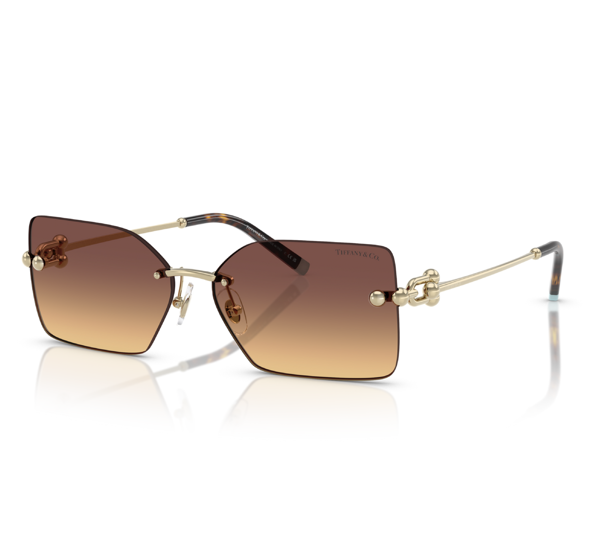 Gafas Metal Pale Gold