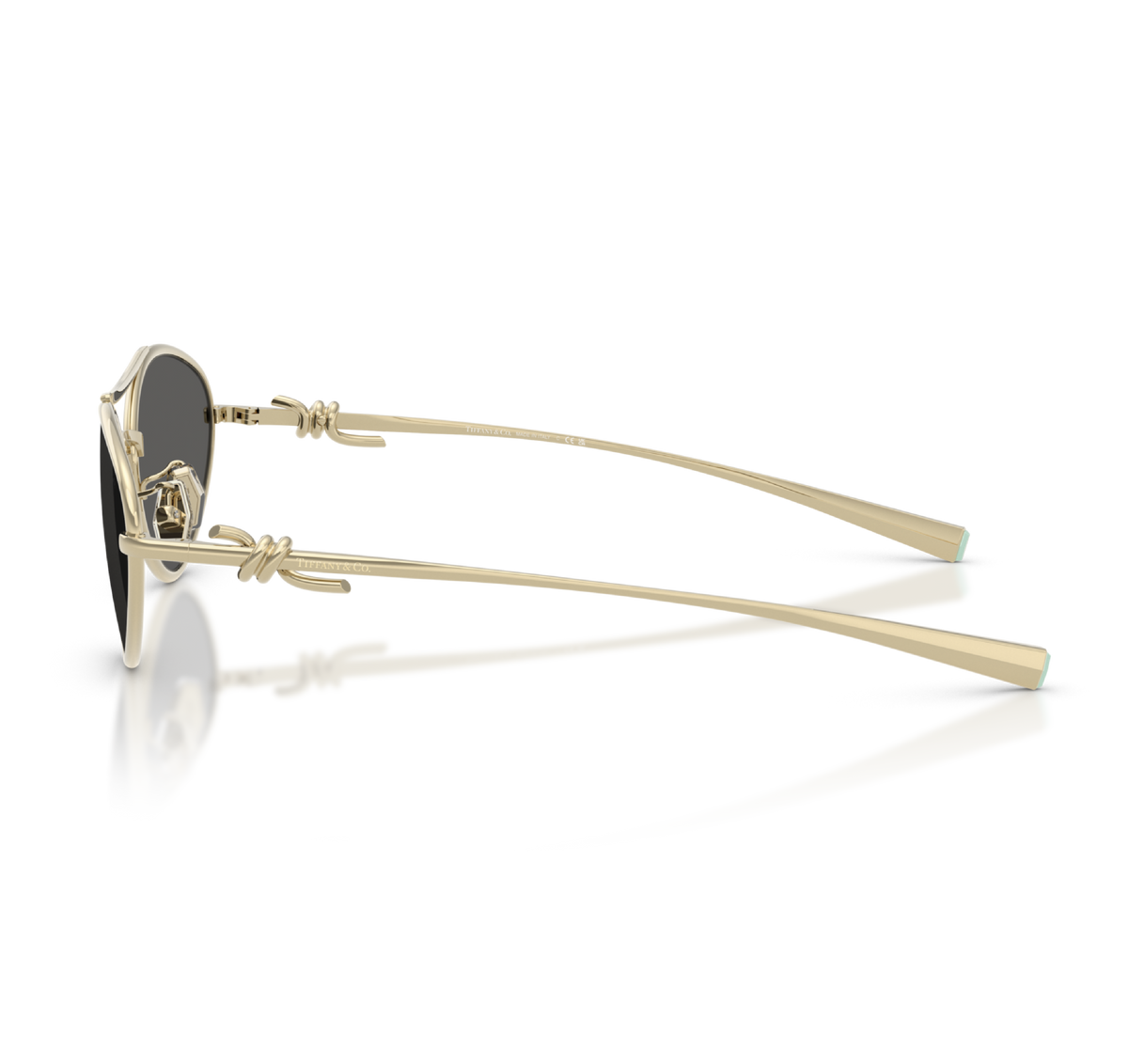Gafas Metal Pale Gold