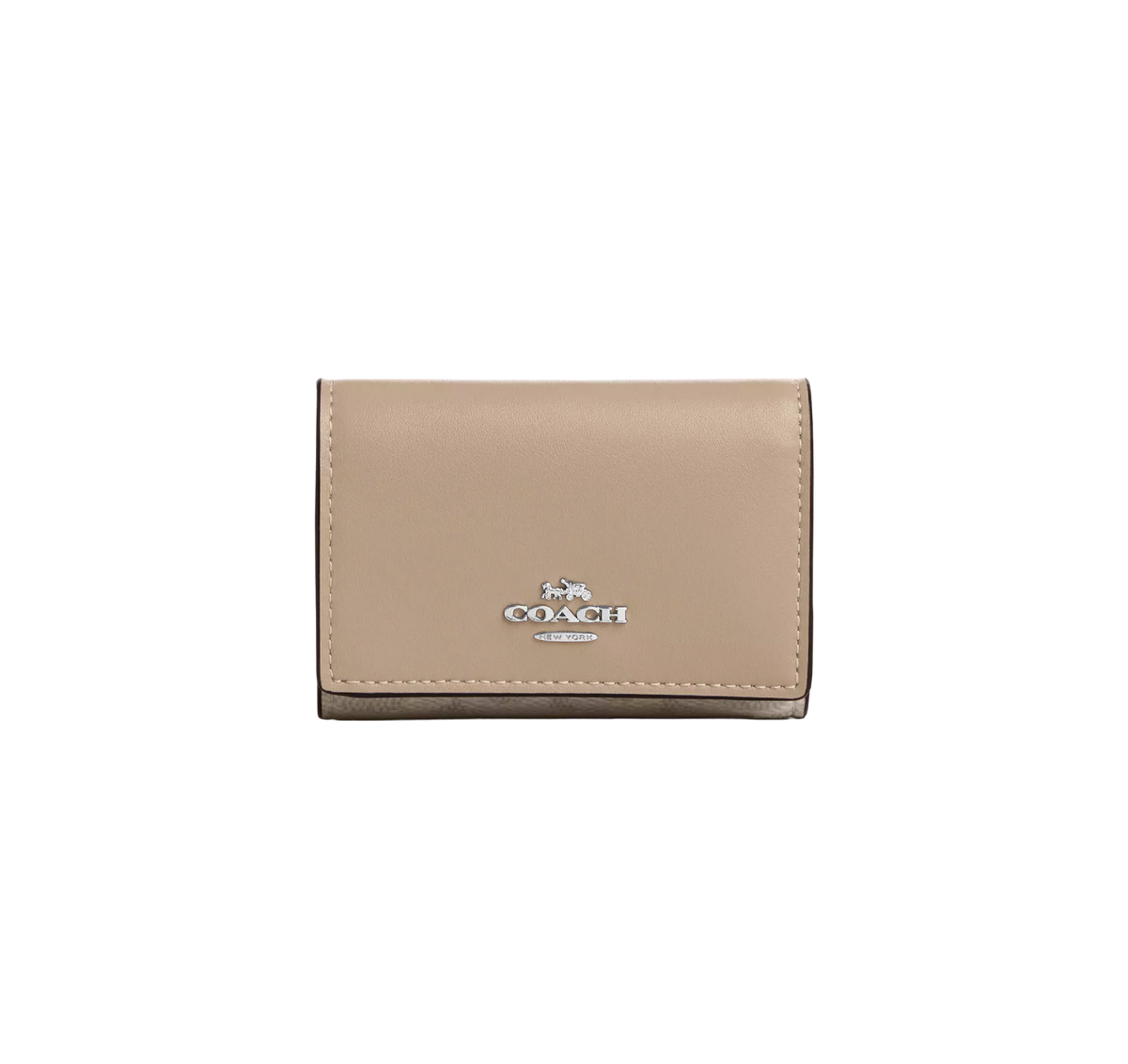 Micro Wallet Signature Taupe